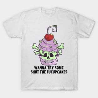 Pastel Goth Cupcake Meme Kawaii Gothic Sarcastic Eboy Egirl T-Shirt